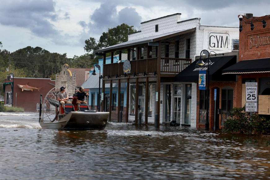 Idalia golpea a Florida: imágenes de los daños