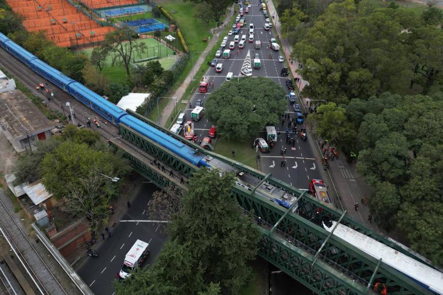 Así fue el choque de trenes en Buenos Aires que dejó más de 30 heridos