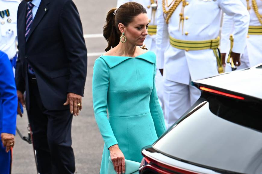 Los “guiños” de vestuario de Kate Middleton durante su viaje por el Caribe