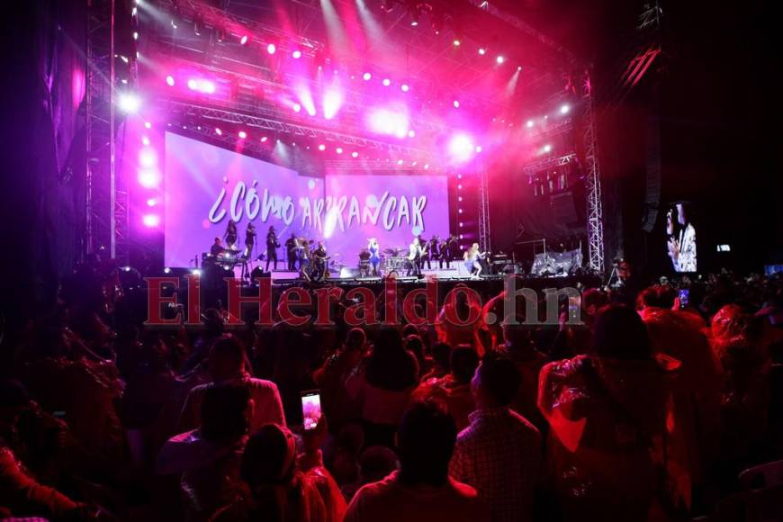 Las imágenes del concierto de Marco Antonio Solís en Tegucigalpa