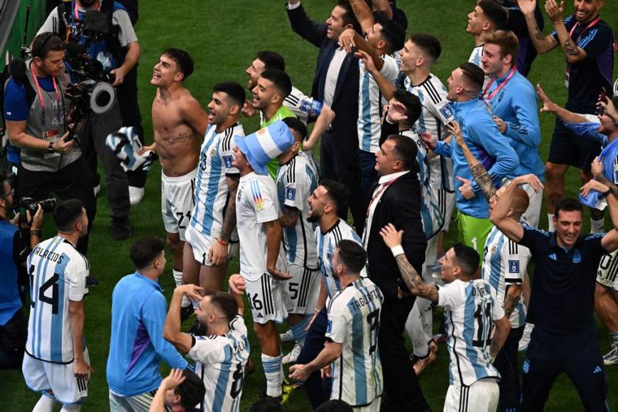 Así celebraron los argentinos su tricampeonato mundial