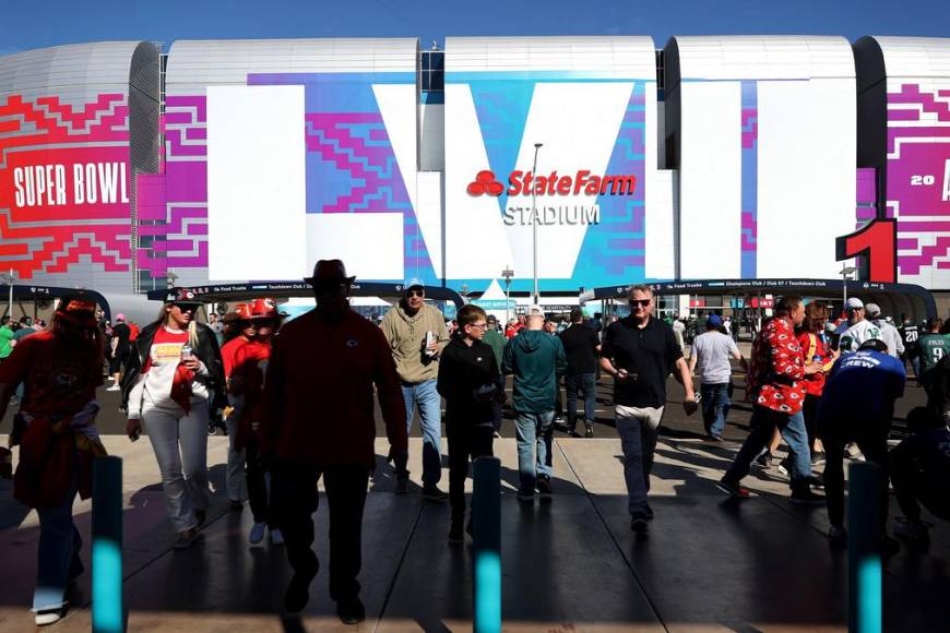 Eagles vs Chiefs: así se vive la final de la NFL en Arizona