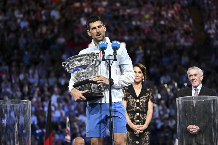 Novak Djokovic se convierte en el rey de Melbourne