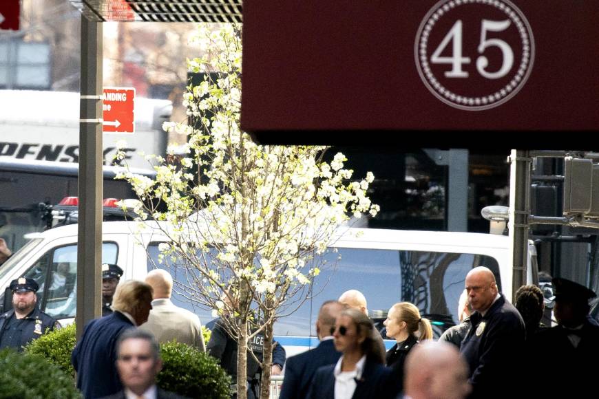 Donald Trump se quedará en su torre antes de enfrentar la justicia en Nueva York