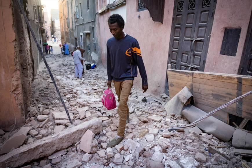 Marrakech, la “ciudad ocre” víctima del devastador terremoto en Marruecos