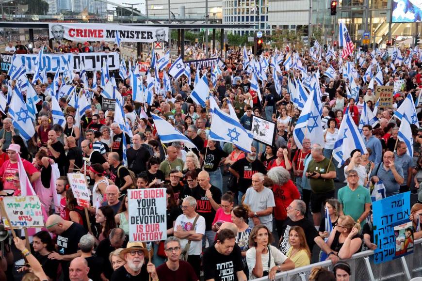 Celebraciones en Israel por la liberación de cuatro rehenes