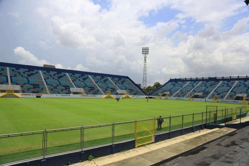 Así luce el estadio Francisco Morazán tras remodelaciones y Moncada manda advertencia