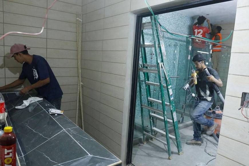 Día de reapertura, jacuzzi, modernos camerinos y palcos en el estadio Morazán