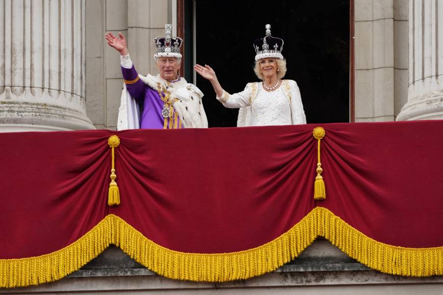 Londres celebra coronación del rey Carlos III y la reina Camila