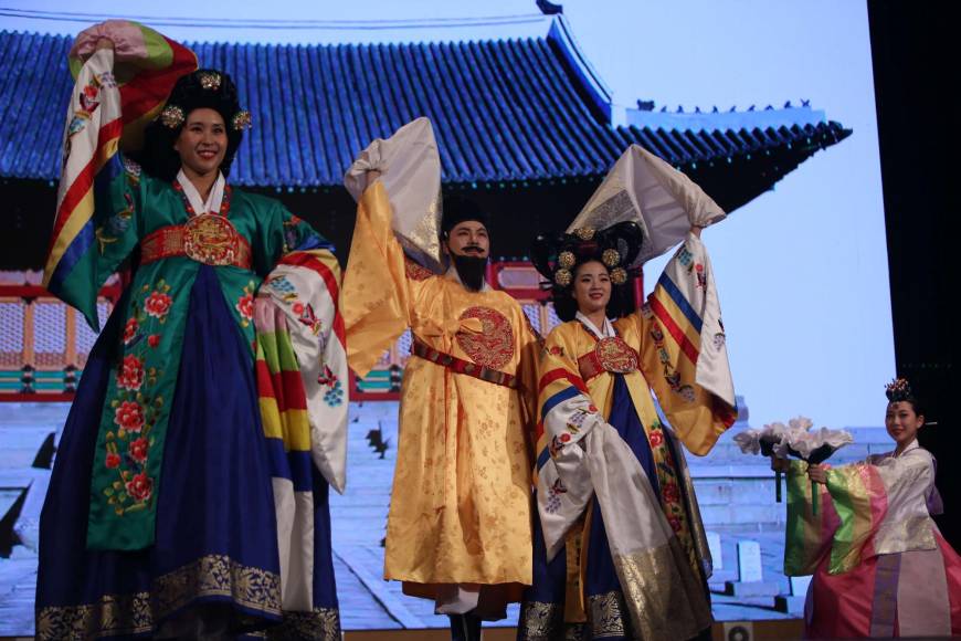 En imágenes: así fue el show de danza de Corea en Honduras