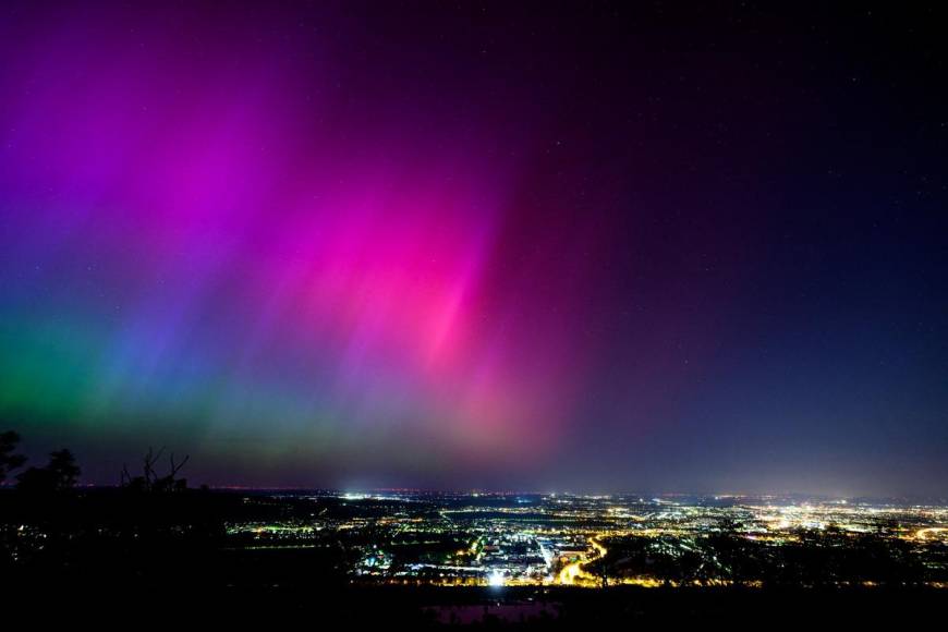 Las deslumbrantes auroras que dejó la tormenta solar en el mundo