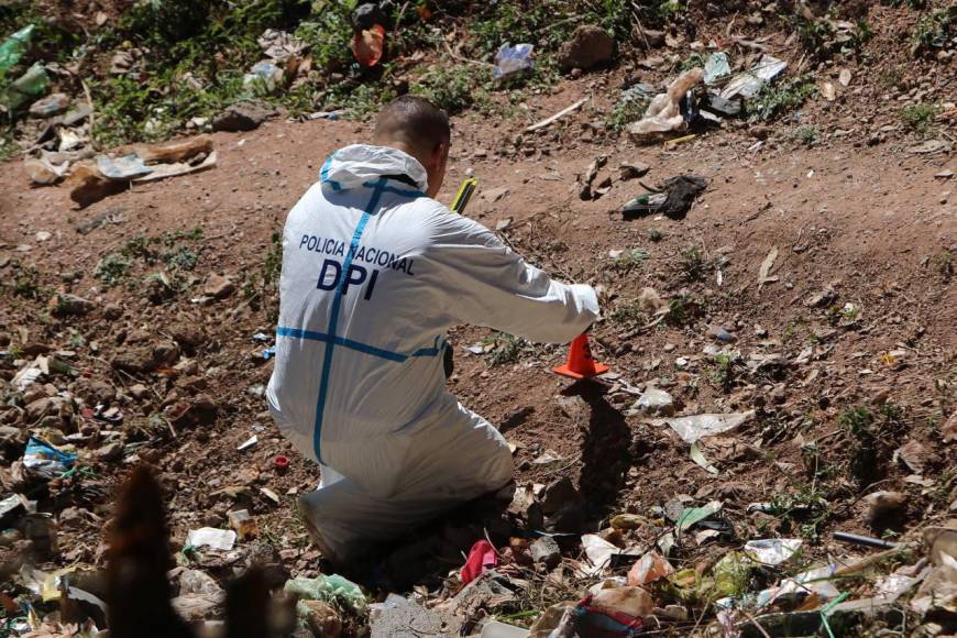 Escena del crimen: dos hombres son acribillados en la colonia Los Pinos