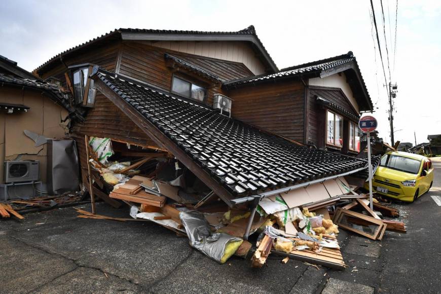 Así luce Wajima, la ciudad destruida por terremoto en Japón