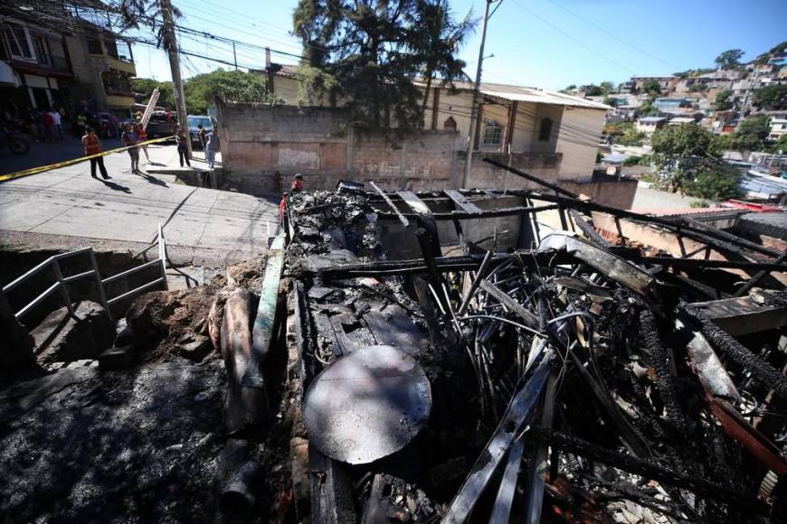 Cinco familias quedaron en la calle tras voraz incendio en el barrio San Pablo de la capital