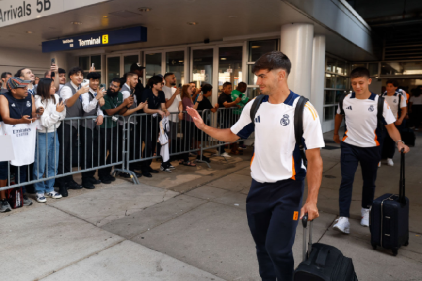 Real Madrid llega a Chicago: Así fueron recibidos en USA para la gira de pretemporada