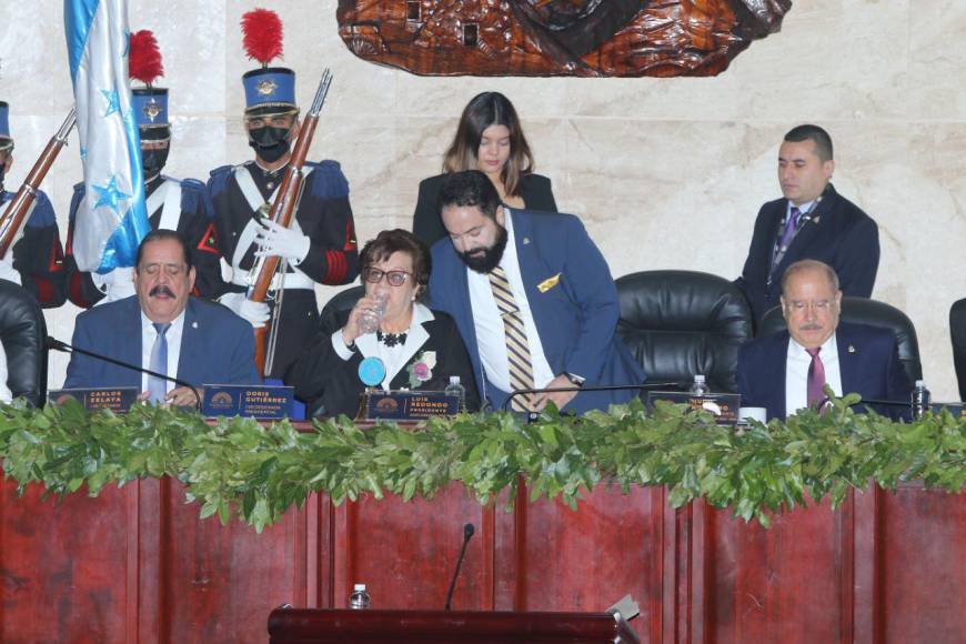 Lo que no se vio de la instalación de la segunda legislatura del Congreso Nacional