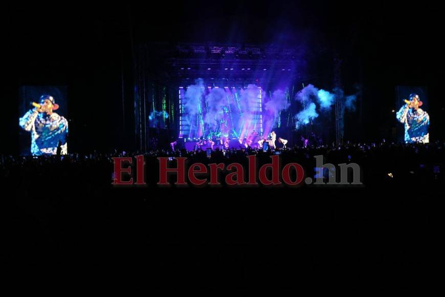 Las mejores imágenes del concierto de Anuel AA en Honduras