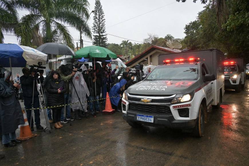 Las impactantes imágenes tras la caída de un avión en Brasil; hay 62 muertos