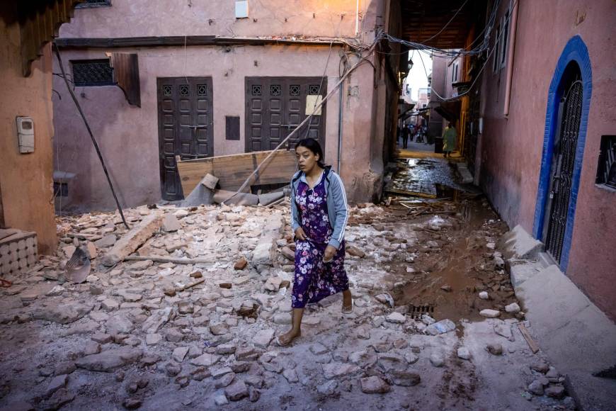 Marrakech, la “ciudad ocre” víctima del devastador terremoto en Marruecos