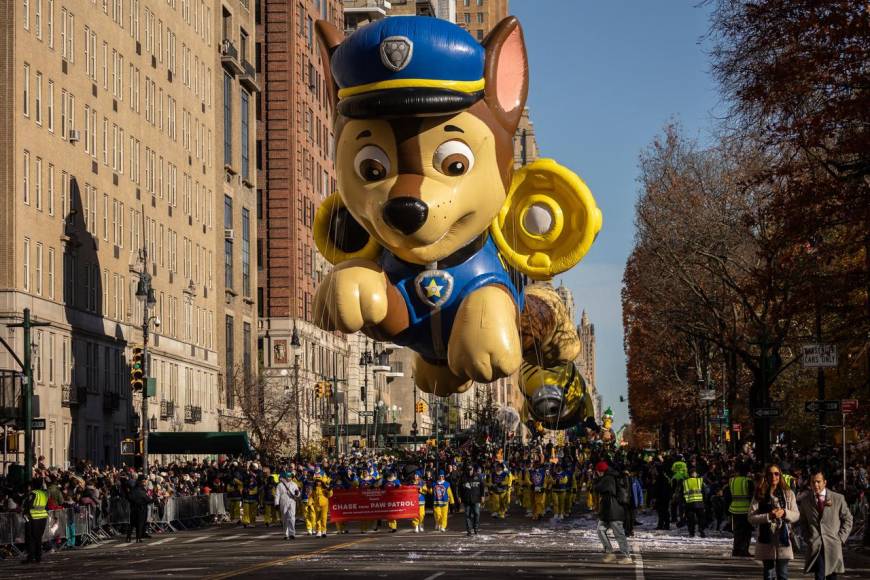 Así se desarrolla el desfile de Día Acción de Gracias en Nueva York