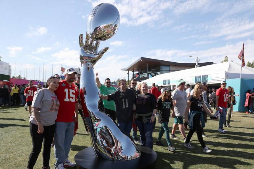 Eagles vs Chiefs: así se vive la final de la NFL en Arizona