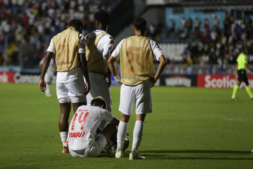 Así salieron jugadores del Olimpia tras eliminación de Copa Centroamericana