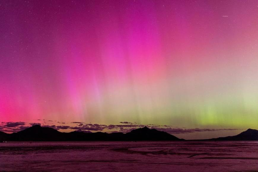 Las deslumbrantes auroras que dejó la tormenta solar en el mundo