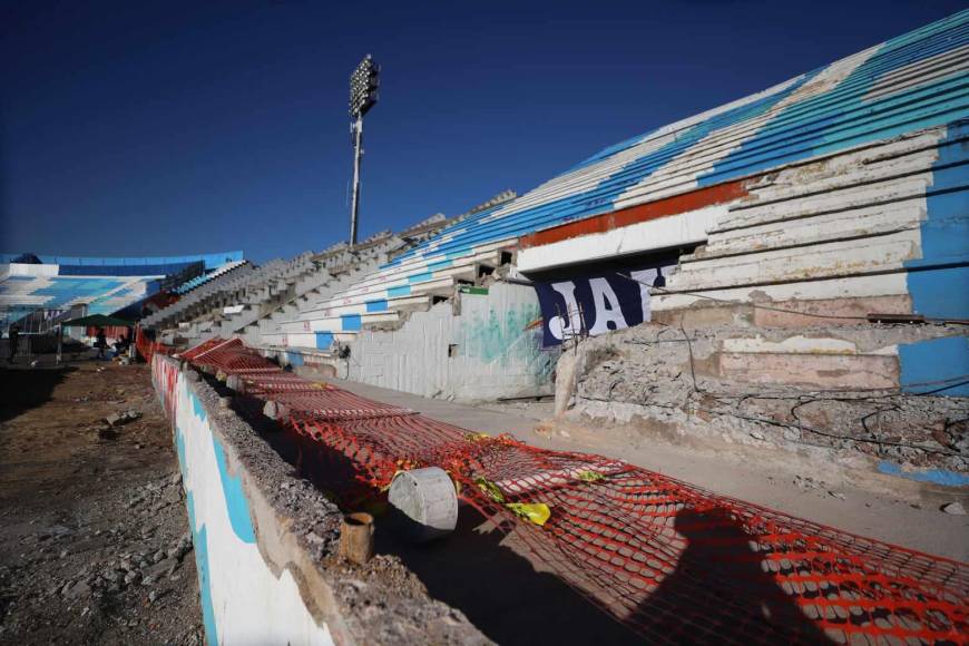 Estadio Nacional de Tegucigalpa: Así van los avances de remodelación