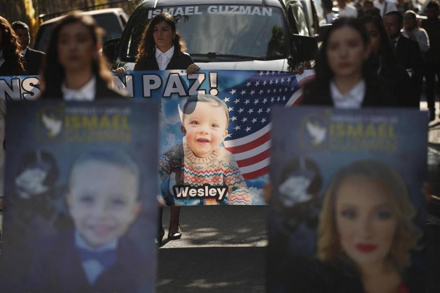 “No le importaron ni sus niños”: Despiden a familia salvadoreña asesinada en EUA