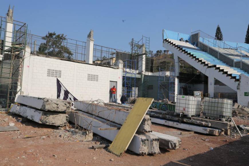 ¿Cuándo terminan? Así avanzan los trabajos en el estadio Nacional