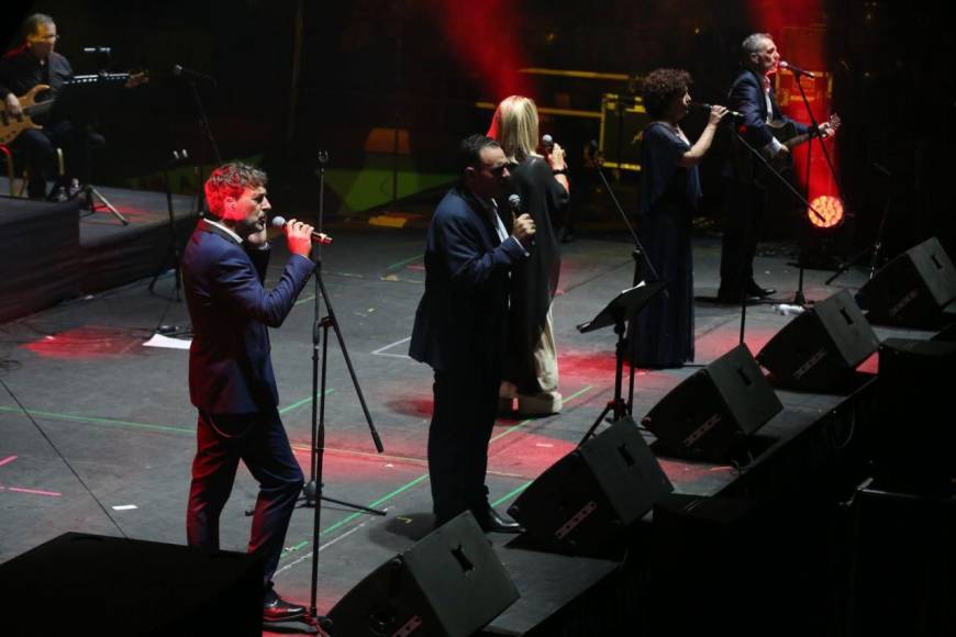 Así se vivió el concierto de Mocedades en Honduras