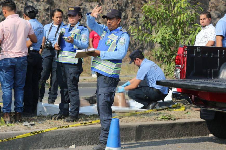 Imágenes del accidente en el anillo periférico que dejó un muerto y dos heridos