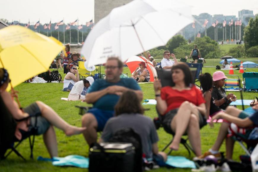 Con desfiles y en familia: así celebraron el Día de la Independencia en EE UU