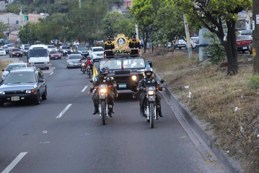 Con recorrido por toda Honduras inicia el 276 aniversario de la Virgen de Suyapa