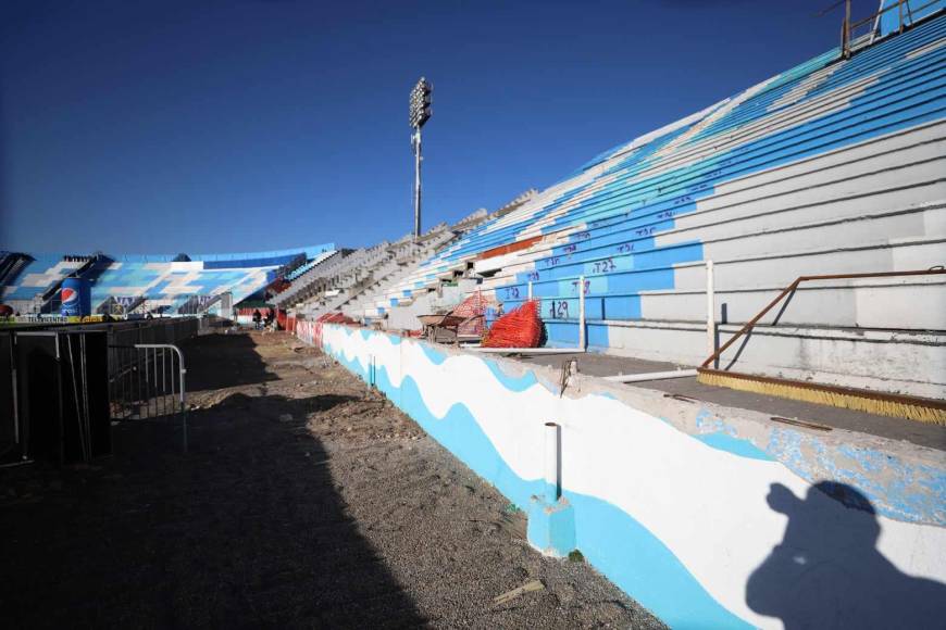 Estadio Nacional de Tegucigalpa: Así van los avances de remodelación