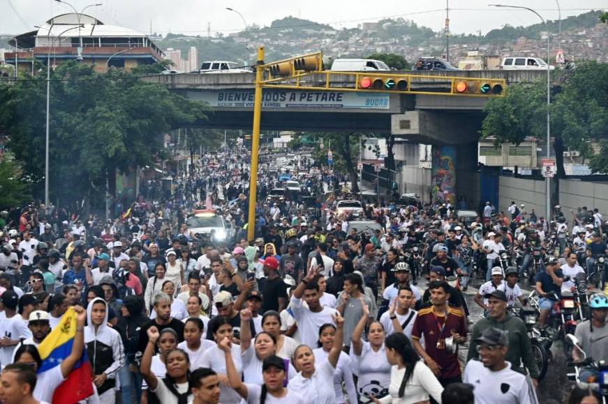 Protesta y no festejo: Las imágenes que el chavismo intenta ocultar