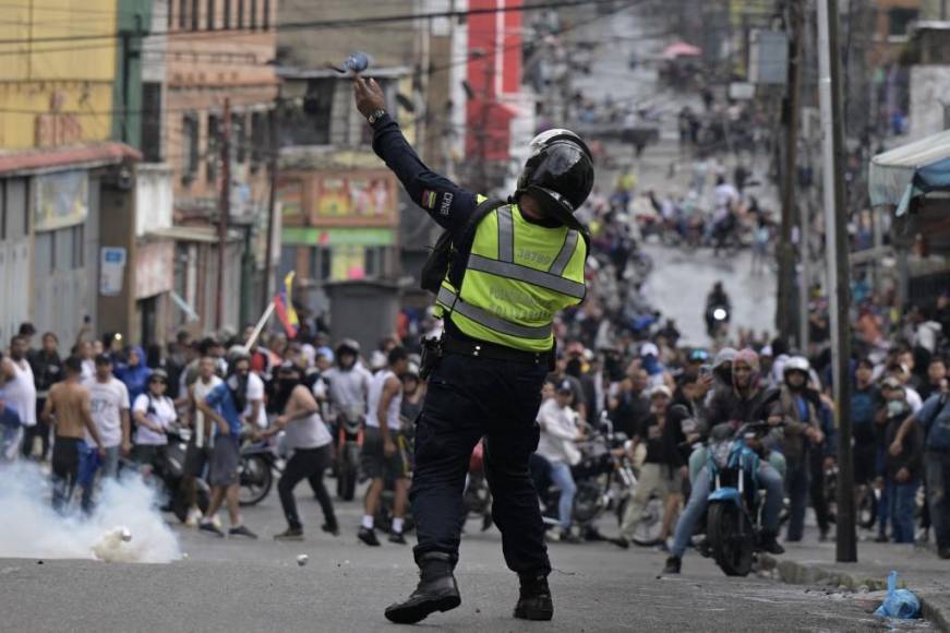 Protesta y no festejo: Las imágenes que el chavismo intenta ocultar