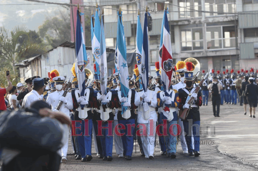 ¡Honor y lealtad! Así fue el desfile de los cadetes de las Fuerzas Armadas de Honduras