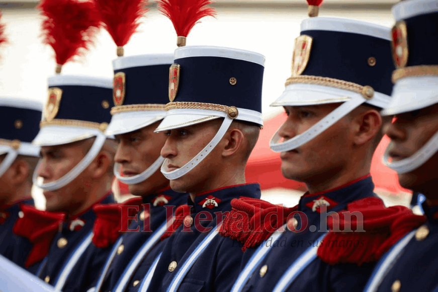 ¡Honor y lealtad! Así fue el desfile de los cadetes de las Fuerzas Armadas de Honduras