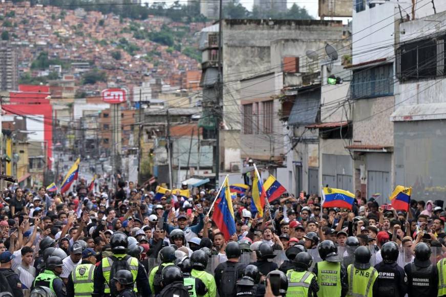 Protesta y no festejo: Las imágenes que el chavismo intenta ocultar