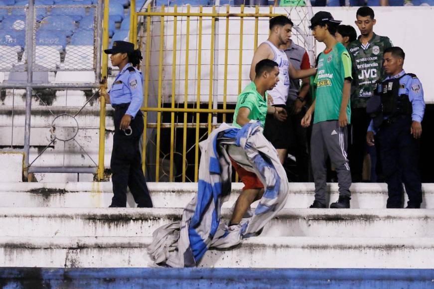 En tremenda pelea termina el Marathón - Alianza por Copa Centroamericana