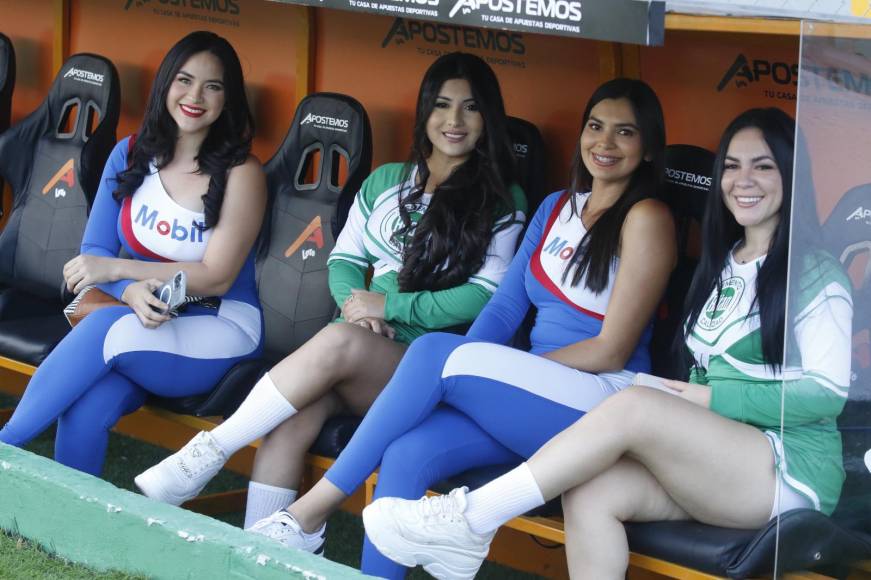 El Morazán se llena de chicas muy lindas para clásico entre Real España y Olimpia