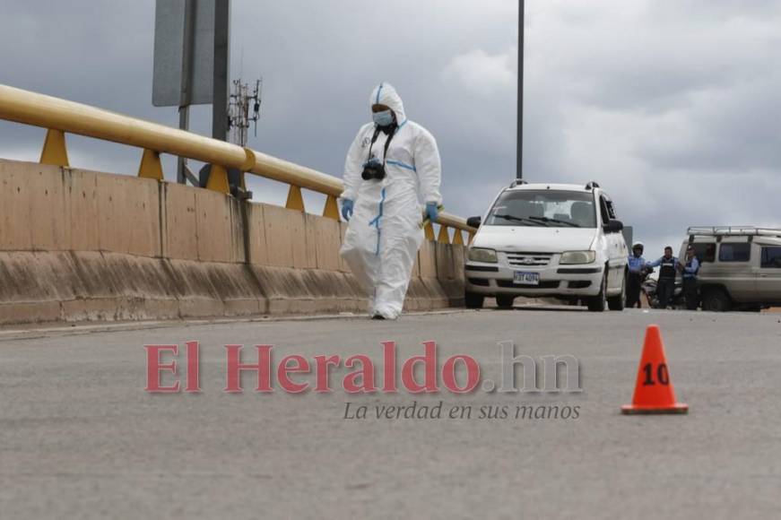 Una decena de casquillos de bala, un muerto y un herido: lo que se sabe del atentado a un taxi en la capital