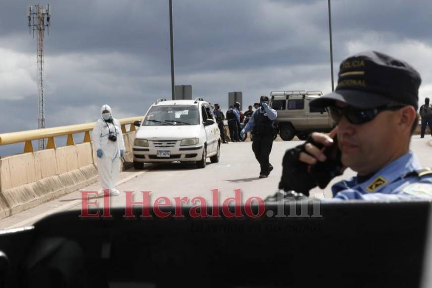 Una decena de casquillos de bala, un muerto y un herido: lo que se sabe del atentado a un taxi en la capital