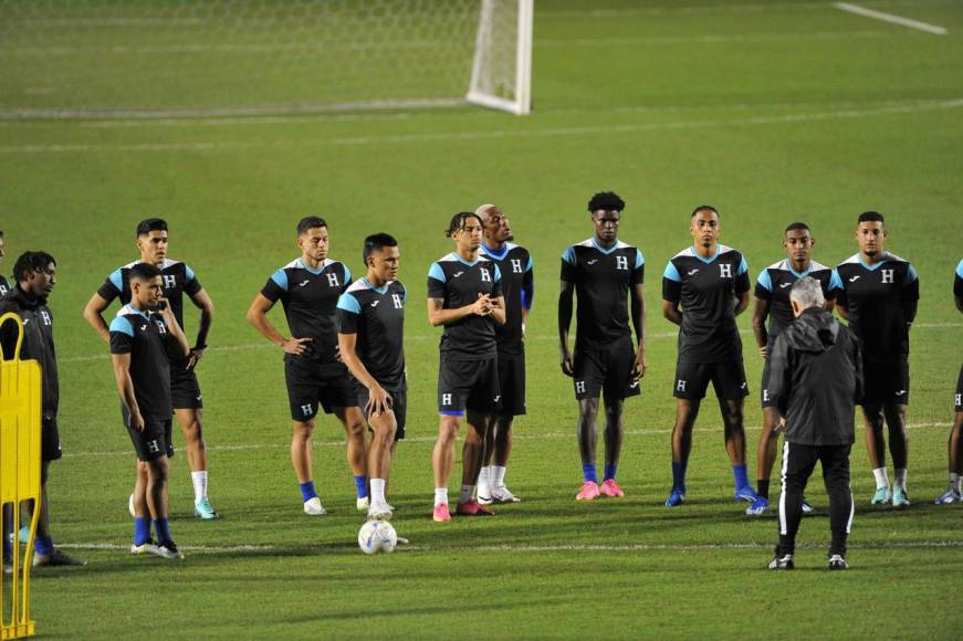 Honduras-México: Así realizaron su último entreno en el Nacional