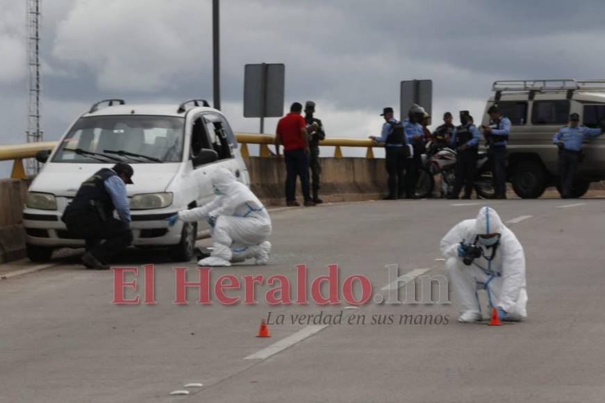 Una decena de casquillos de bala, un muerto y un herido: lo que se sabe del atentado a un taxi en la capital