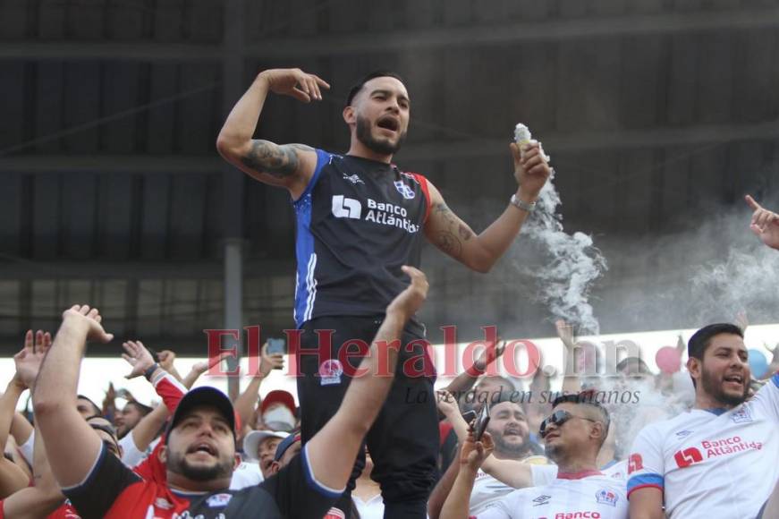 Fiesta, derroche de pasión y orgullo en la semifinal de vuelta entre Olimpia y Motagua