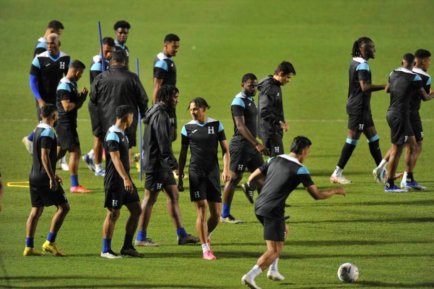 Honduras-México: Así realizaron su último entreno en el Nacional