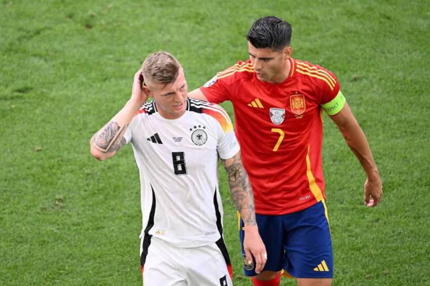 Kroos entre lágrimas, tristeza de Alemania y festejo de España por pase a semifinales de Eurocopa