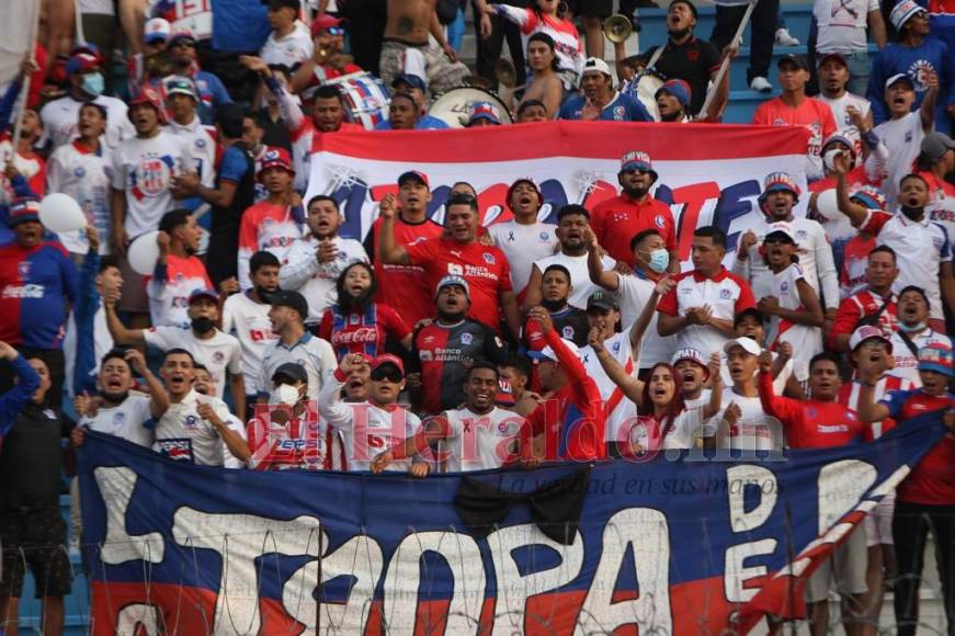 Fiesta, derroche de pasión y orgullo en la semifinal de vuelta entre Olimpia y Motagua